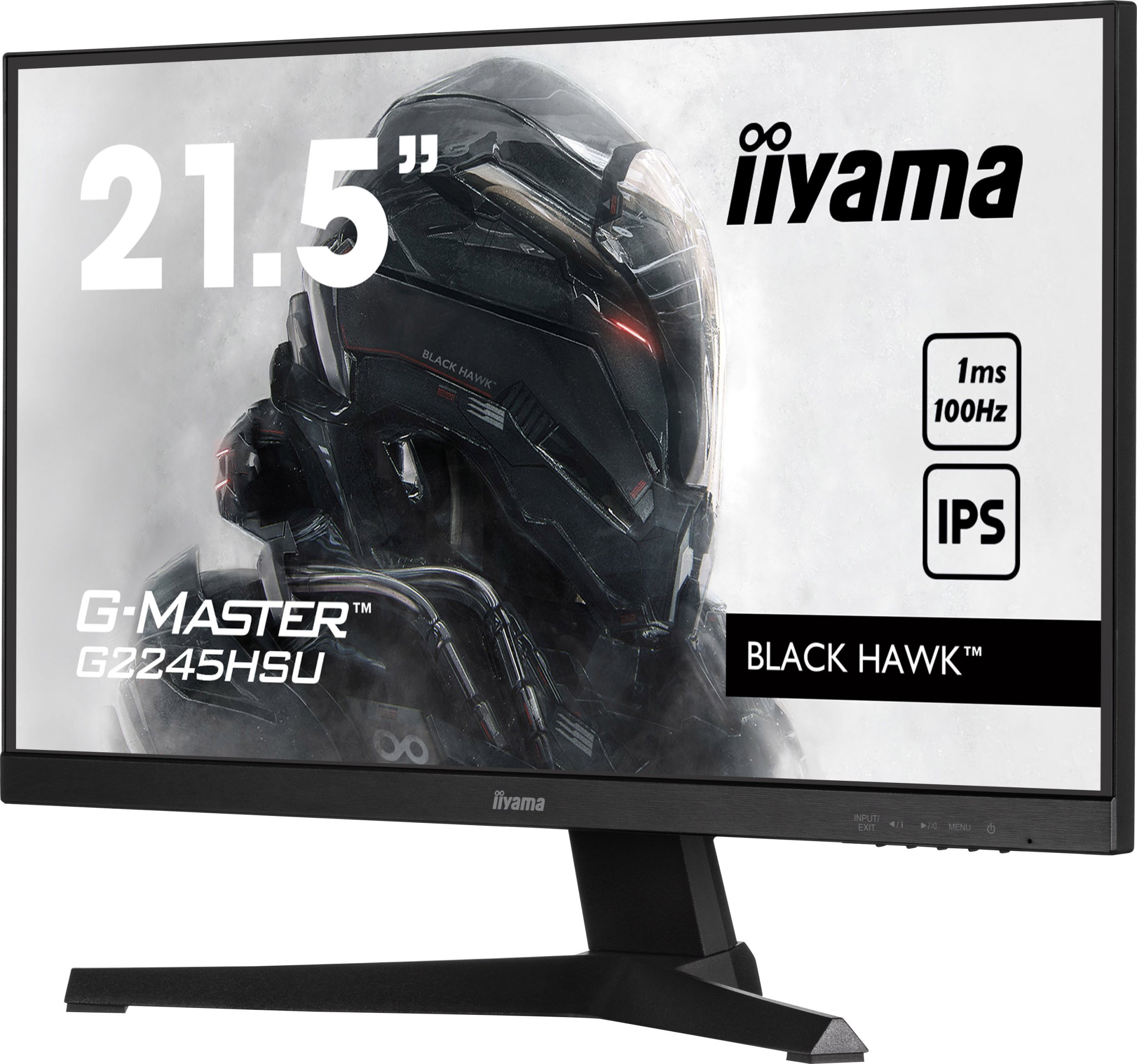 Гејминг монитор Iiyama G-MASTER G2245HSU-B2, 21.5\", Full HD, црн