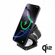 Karikues pa tel 3n1 SQ312 Pro, Qi2, MagSafe, i zi