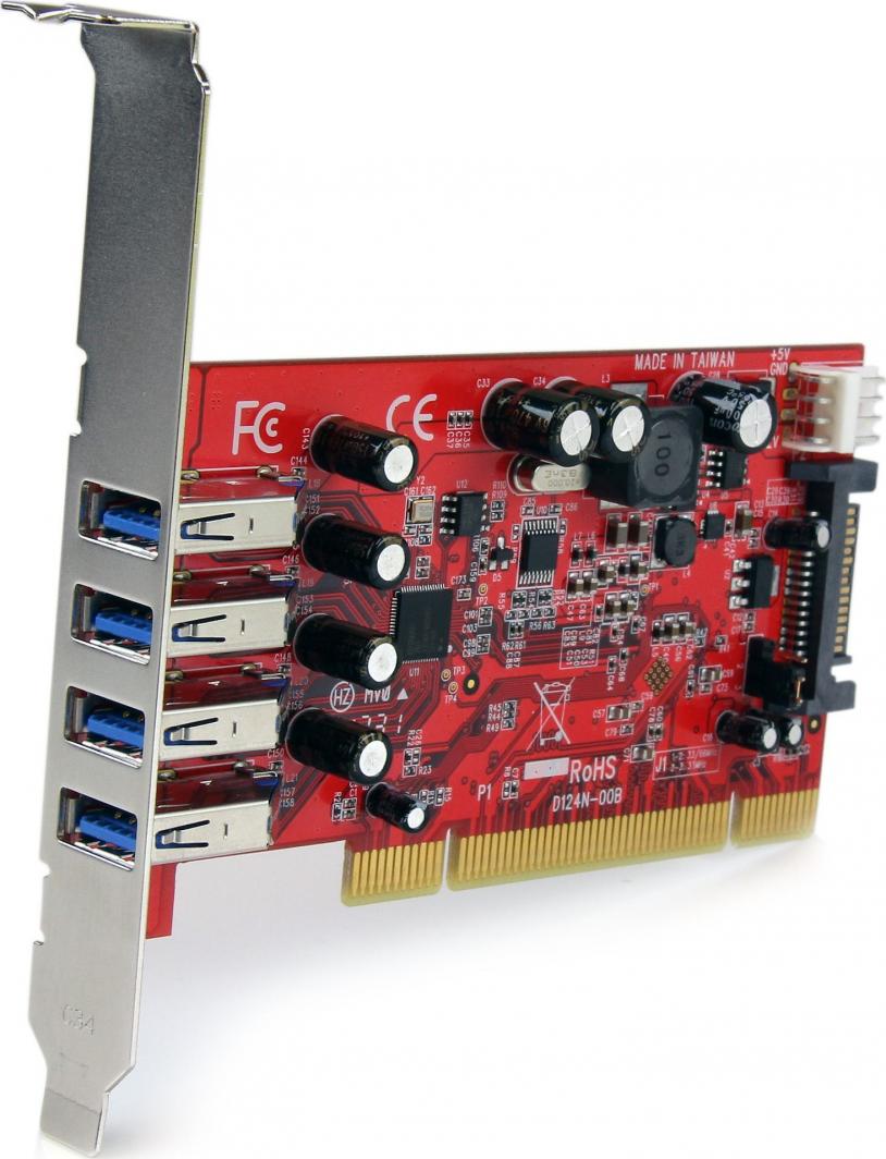 Kontrollues StarTech PCI - 4x USB 3.0 (PCIUSB3S4)