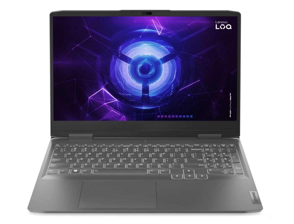 Laptop Lenovo LOQ, 15.6", Intel i5-13420H, 16 GB RAM, 512 GB SSD, NVIDIA GeForce RTX 4050, i hirtë