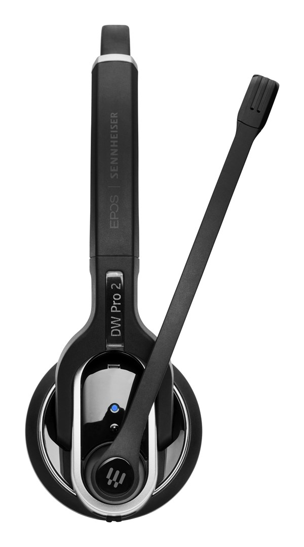 Kufje wireless EPOS | SENNHEISER IMPACT DW Pro 2 PHONE, 12 orë, të zeza/argjendtë