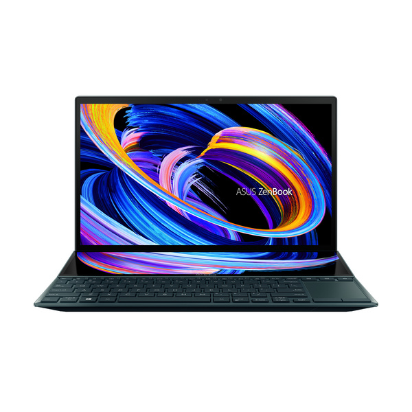 Лаптоп - ASUS ZenBook Duo 14 UX482EGR-HY356W (14") Touchscreen Full HD Intel® Core™ i7 32 GB LPDDR4x-SDRAM 1000 GB SSD NVIDIA GeForce MX450 Син