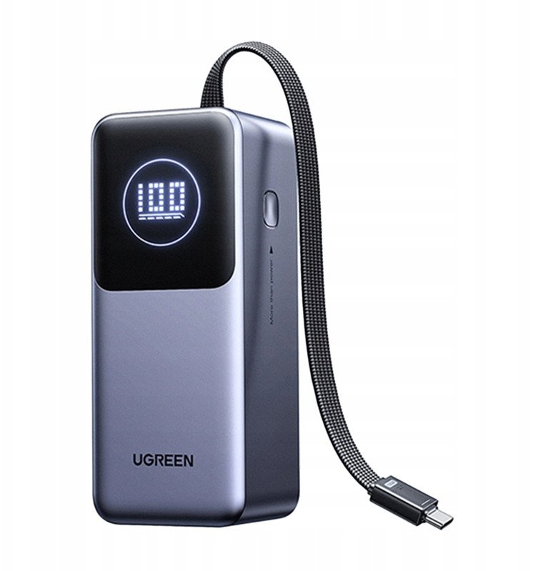 Powerbank Ugreen PB723, 20000mAh, 130W, сива