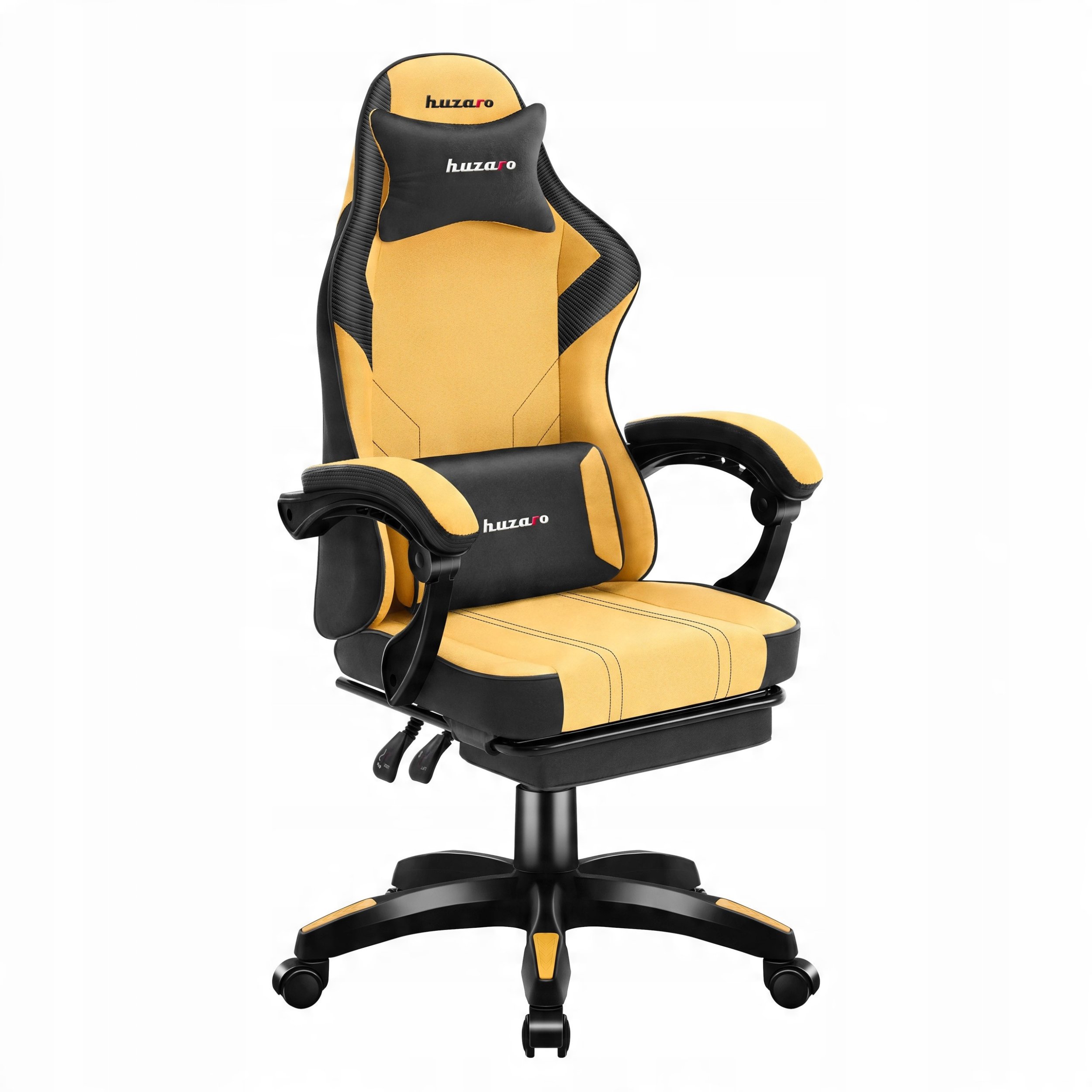 Karrige gaming Huzaro Force 3.7, mekanizëm SeatRest, e verdhë