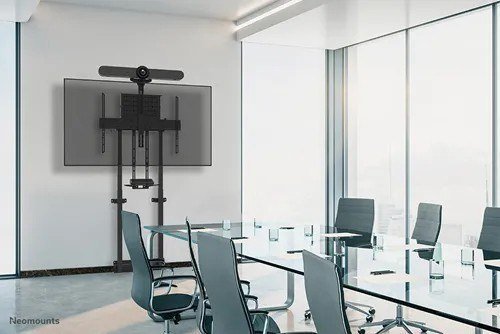 Mbajtëse muri për TV Neomounts WL55-875BL1, 37" 100", motorizuar, e zezë