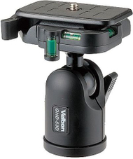 Kokë stativi Velbon QHD-53D, ball dhe socket, aliazh alumini, 5 kg, e zezë