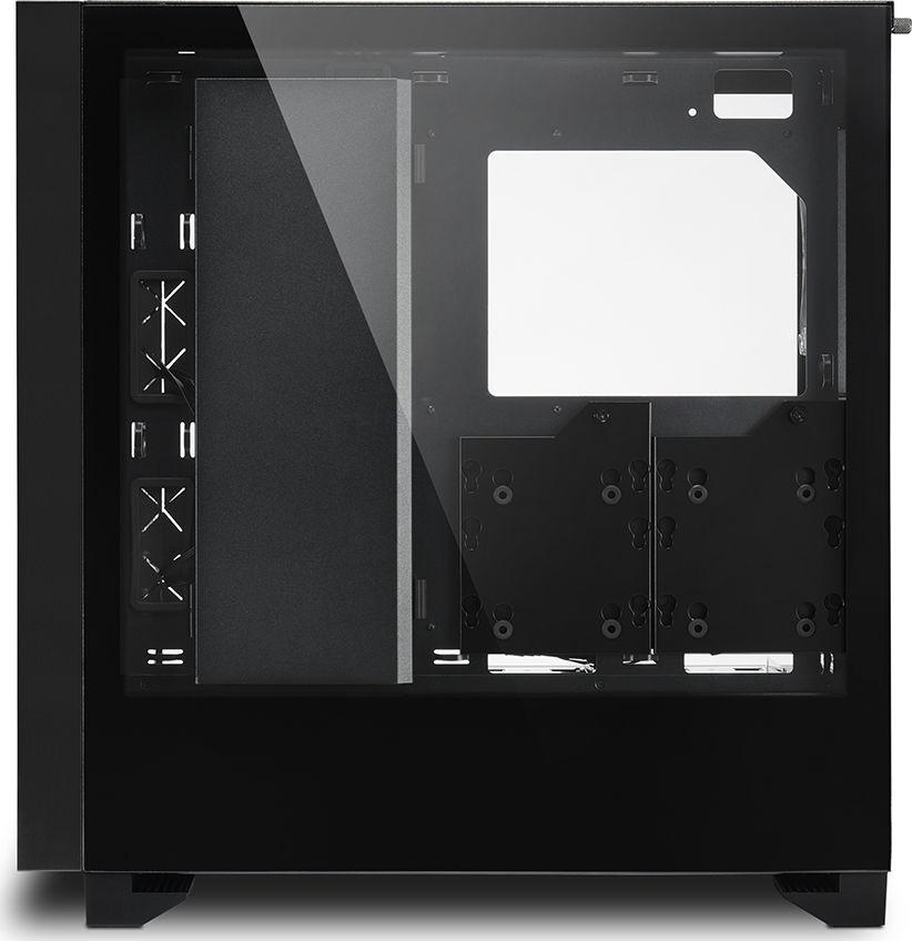 Kasë Sharkoon Elite Shark CA300H ARGB, e zezë, Full Tower