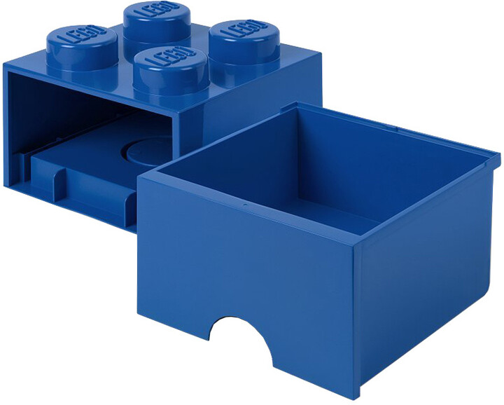 Kuti magazinimi LEGO, me sirtar, e kaltër