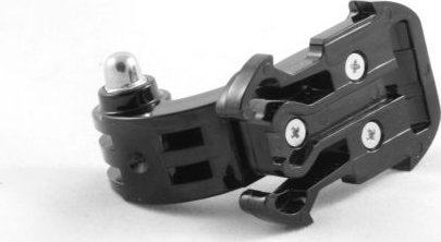 Kllapë montimi Xrec Quick Release J-hook Buckle, për GoPro SJCAM Xiaomi, plastike e zezë