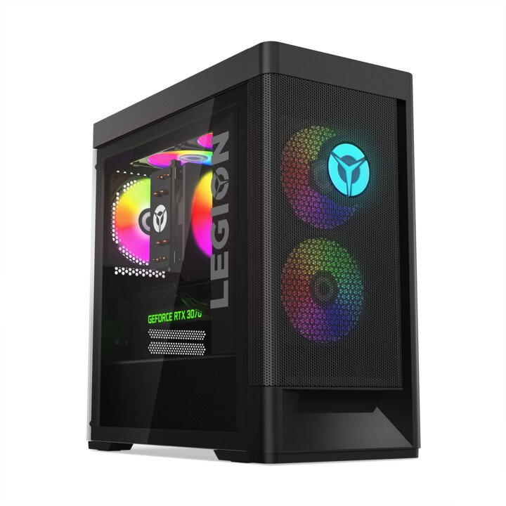 Kompjuter Lenovo Legion T5 26IAB7, Intel Core i5, 32GB RAM, 1024GB SSD, NVIDIA GeForce RTX 3060Ti, i zi