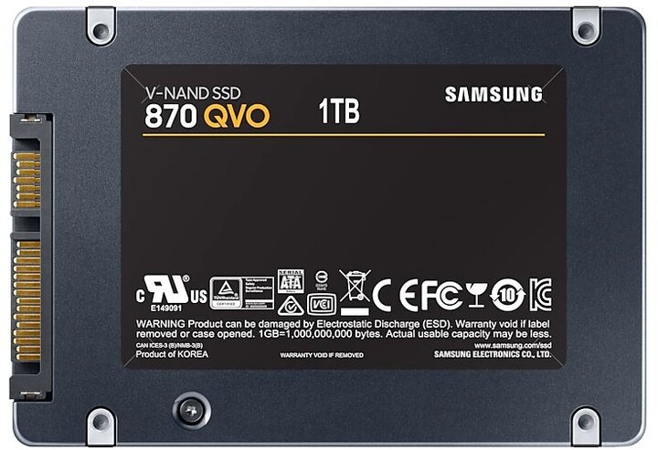 [OUTLET] Disk SSD Samsung 870 QVO, 2.5", 1TB