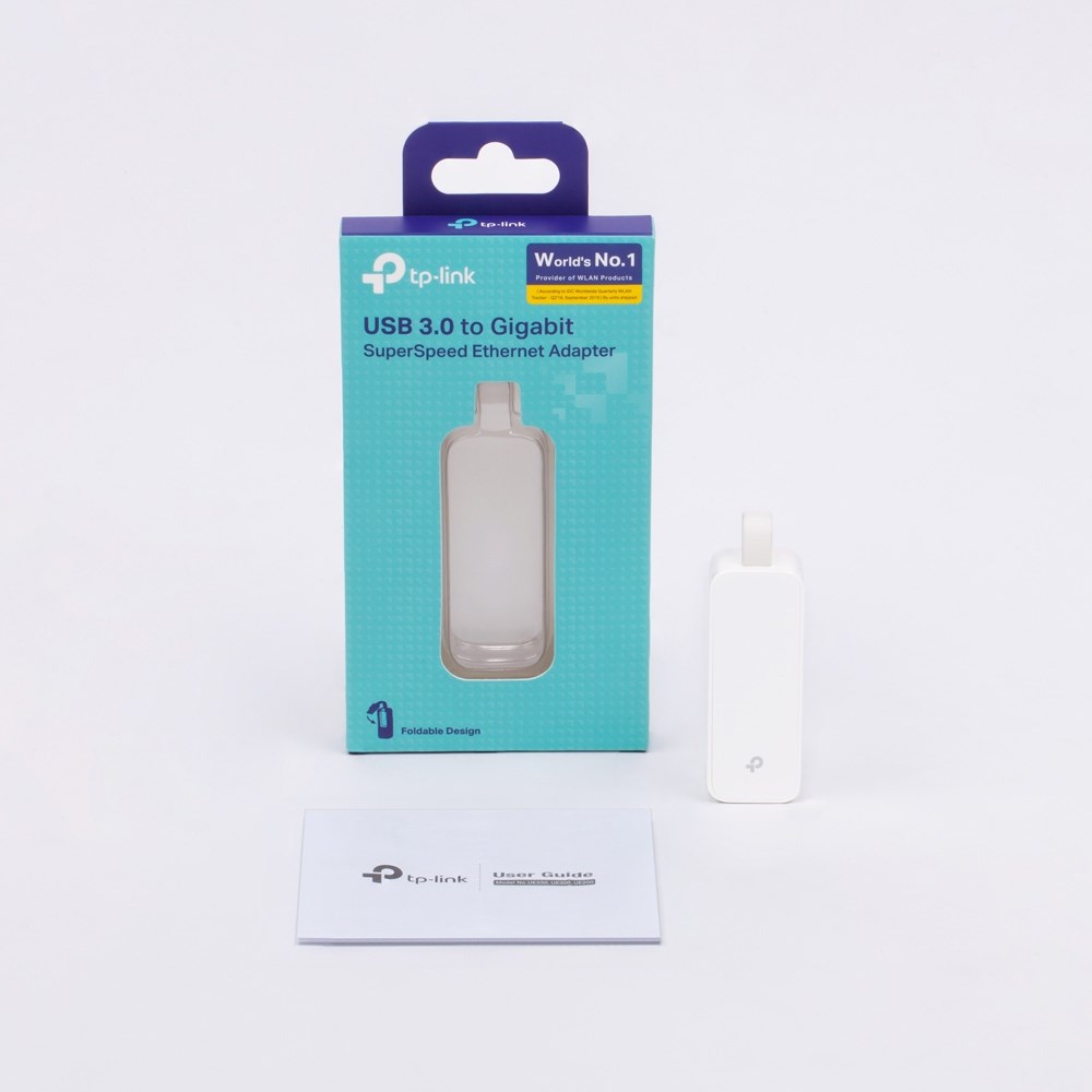 Përshtatës Ethernet TP-Link UE300, 1x RJ45 1000Mb/s, USB 3.0, i bardhë