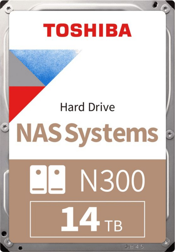 Disk Toshiba N300 14 TB, 3.5'', SATA III (6 Gb/s)