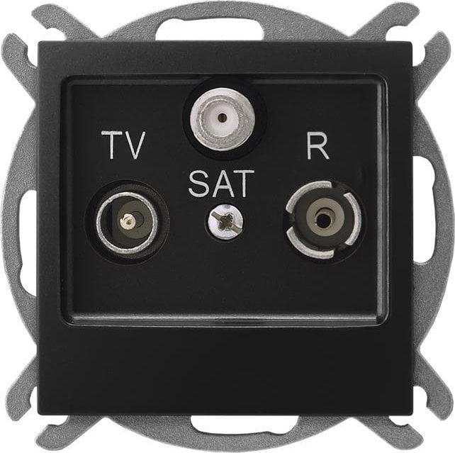 Prizë RTV SAT Ospel IMPRESJA GPA YS m 33, end terminale, black metallic