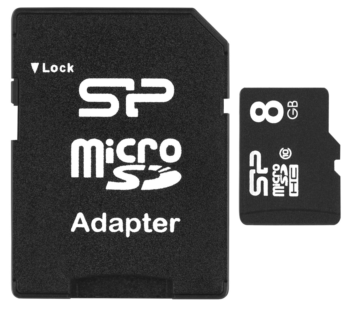 Kartë e memories Silicon Power SP008GBSTH010V10SP, MicroSDHC, 8 GB, Class 10