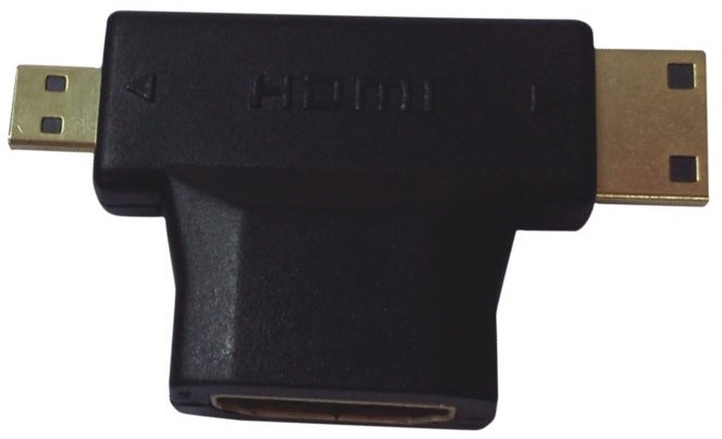 PremiumCord HDMI до мини HDMI тип C и микро HDMI тип D адаптер