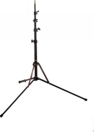Tripod Manfrotto Nanopole, lartësi 195 cm, kapacitet 1.5 kg, i zi