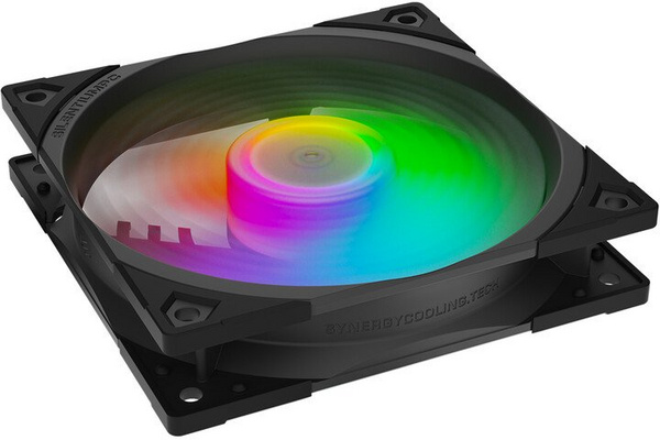 Ventilatorë SilentiumPC Fluctus 120 PWM ARGB, 3x120mm