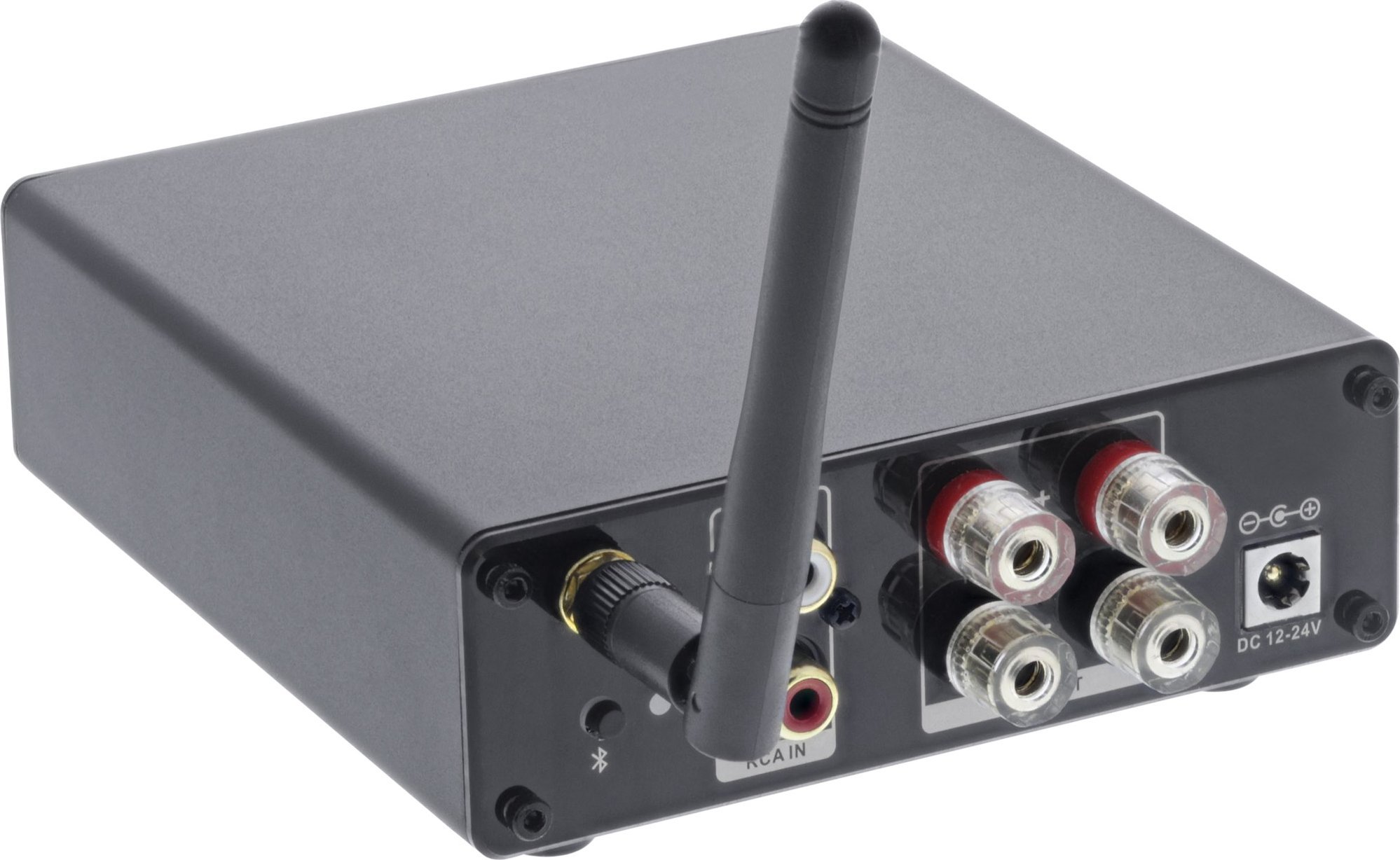 Bluetooth аудио приемник InLine 5.3, засилувач 96W, црн