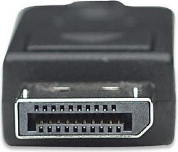 Kabllo DisplayPort në HDMI Techly ICOC-DSP-H12-020, 2m, 4K, e zezë