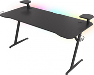 Tavolinë Genesis Holm 510 RGB 160 cm x 75 cm, e zezë