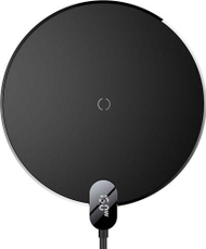 Karikues dixhital LED me induksion Baseus 1x USB-A 2 A (BSU3185BLK), i zi