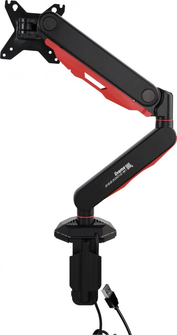 Mabjtëse monitori Iiyama, 17 "- 32", e zezë/e kuqe