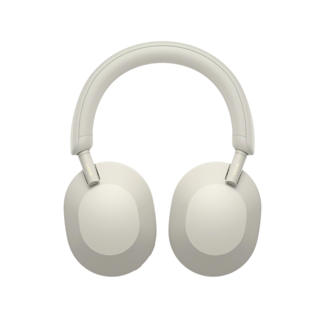Kufje Sony WH-1000XM5, Bluetooth, ANC, të argjendta