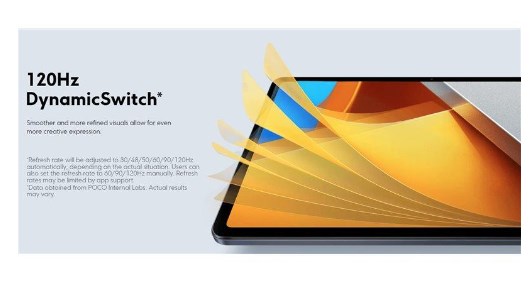 Таблет Xiaomi POCO Pad, 12.1\", 256GB, сив
