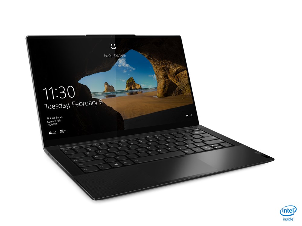 Лаптоп Lenovo Yoga Slim, 14", Intel i5-1135G7, 16 GB RAM, 1024 GB SSD, црн