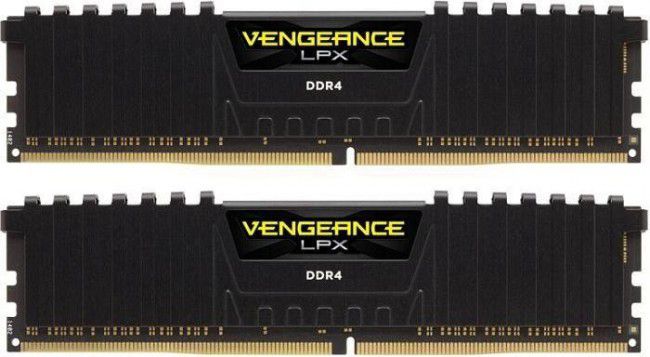 Memorie operative RAM Vengeance LPX (CMK16GX4M2B3000C15), 16GB DDR4, 3000MHz, CL15, e zezë