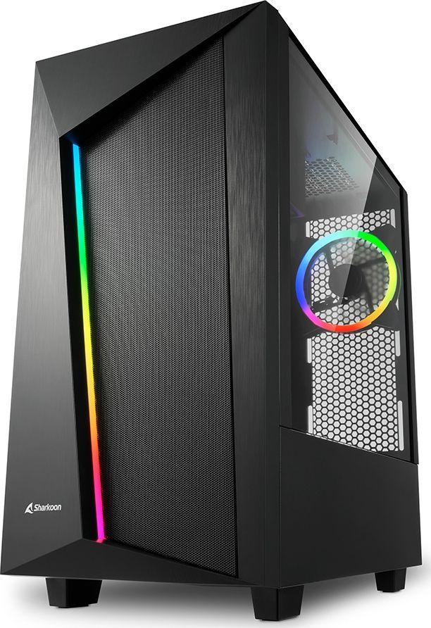 Kasë Sharkoon REV100 ARGB, Midi Tower