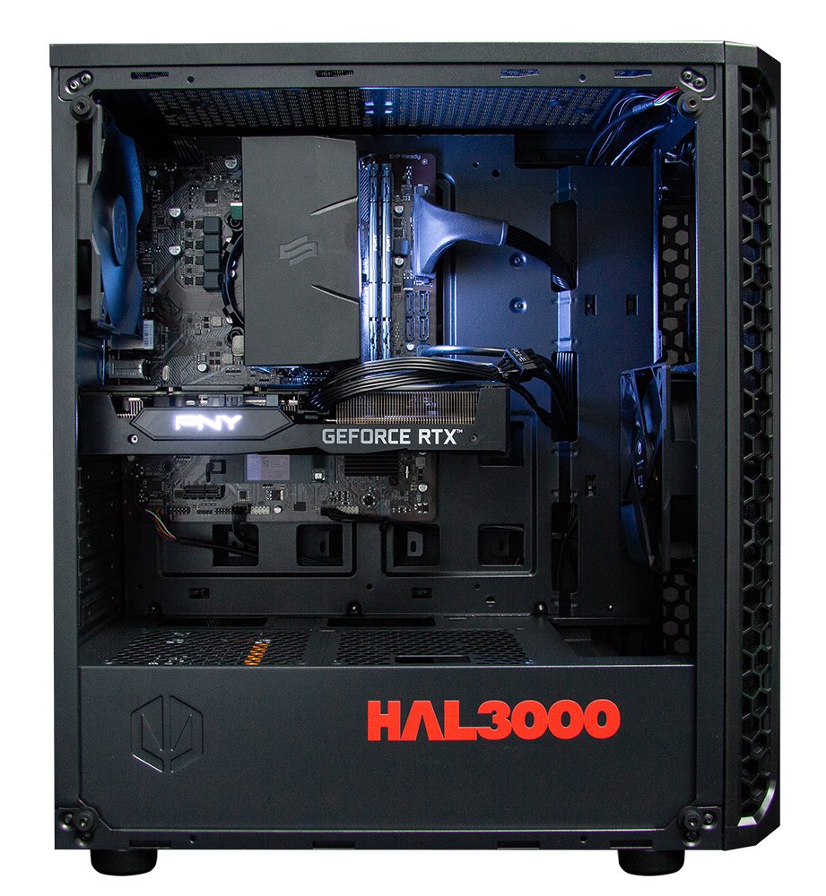 Kompjuter HAL3000 MEGA Gamer Pro, Intel i5-11400F, 16GB RAM, 1TB PCIe SSD, Nvidia RTX 3060, i zi
