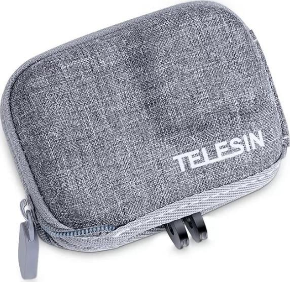 Çantë mbrojtëse Telesin GP-CPB-902 për GoPro Hero 9 Hero 10, kompakte, rezistente ndaj spërkatjeve, e zezë