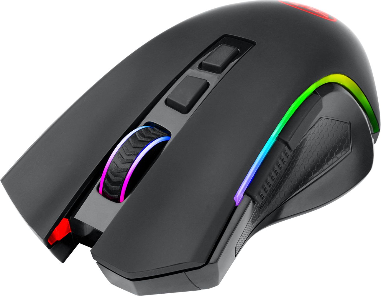 Maus gaming pa tela Redragon, 7200 DPI, RGB, 7 butona programues, i zi