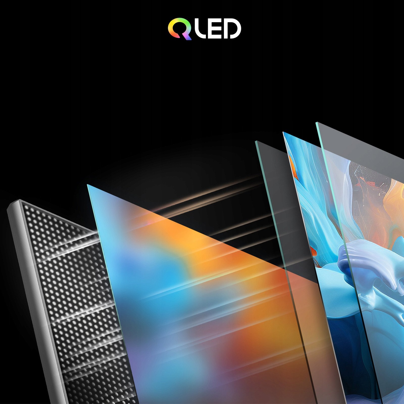 Televizor CHiQ U55QST, 55" QLED 4K, Google TV, i zi