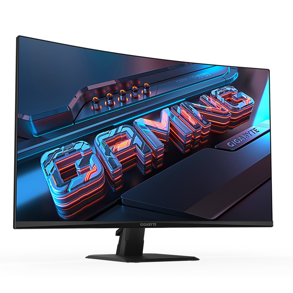 Monitor Gigabyte GS32QC, 31.5", 2560 x 1440, Quad HD, 165 Hz, i zi