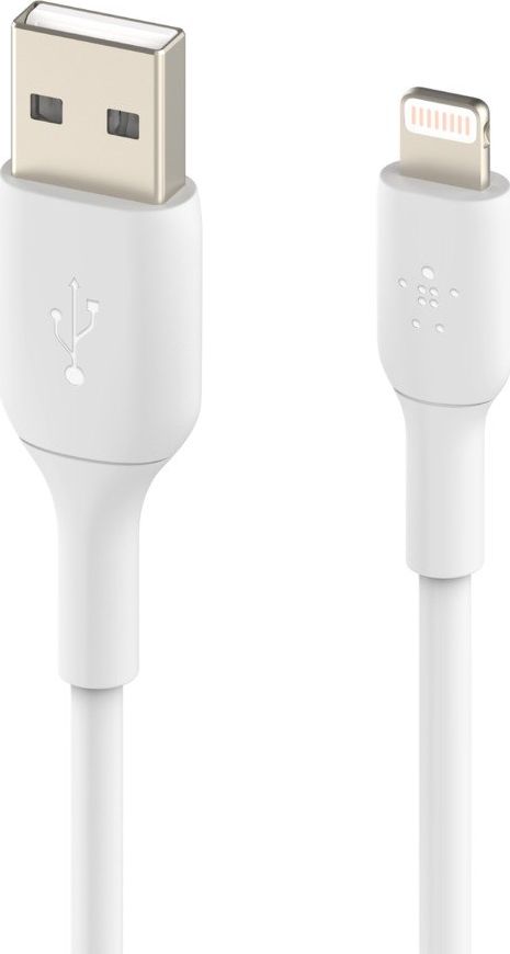 Kabllo USB Belkin USB-A - Lightning, 2m, e bardhë