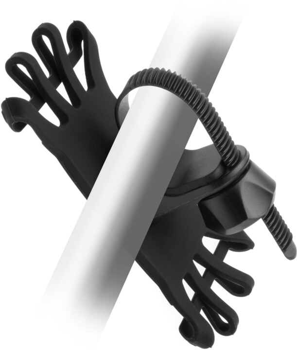 Mbajtëse celulari për biçikletë FIXED Bikee, e zezë