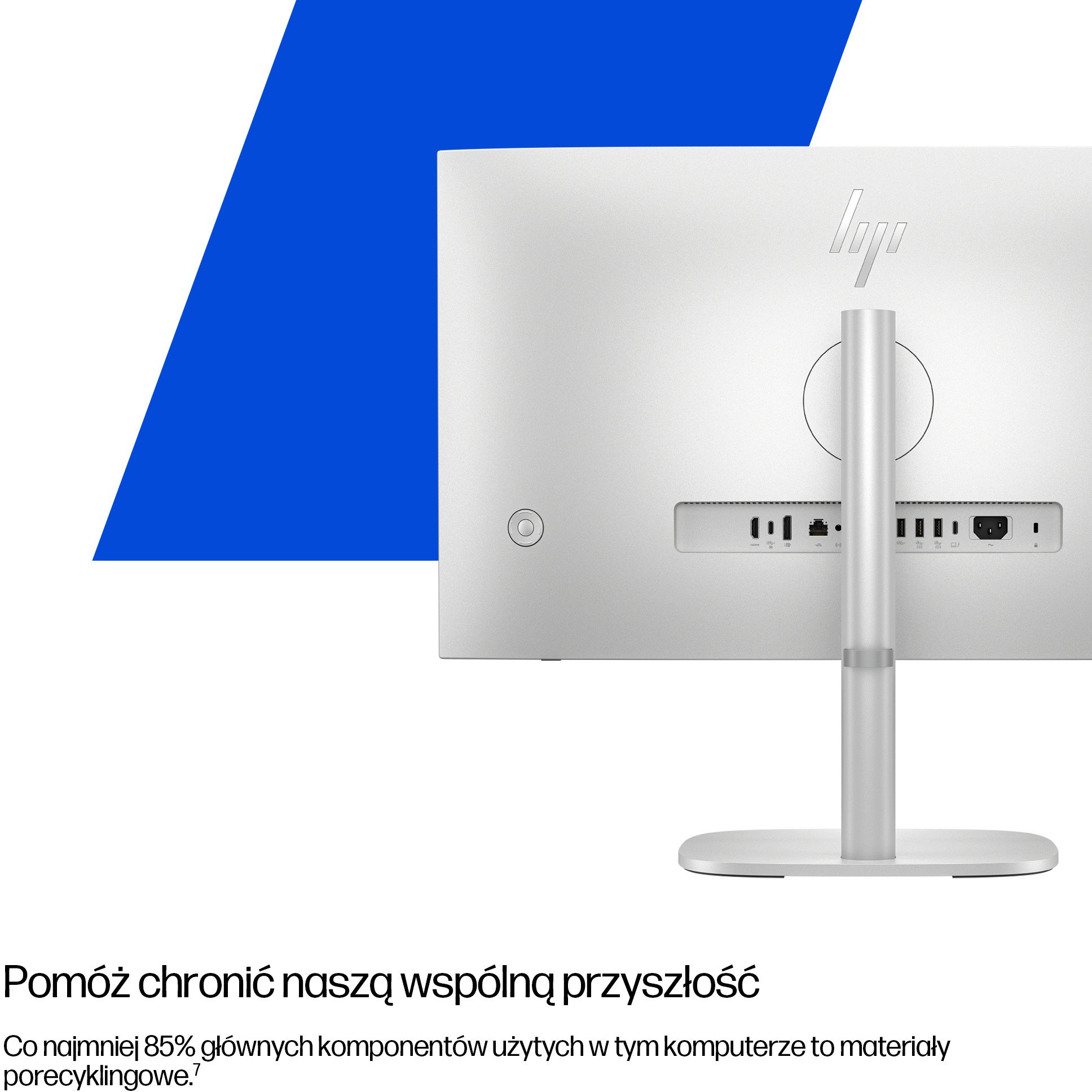 Kompjuter All in One HP EliteStudio 8 AiO G1i, 23.8" FHD Touch, Intel Ultra 5, 16GB RAM, gri