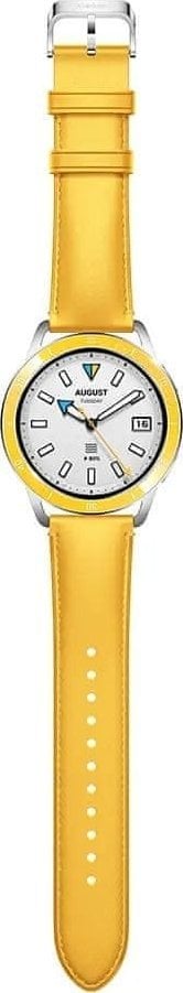 Ремче за часовник Xiaomi Watch Strap Chrome, вештачка кожа, жолто