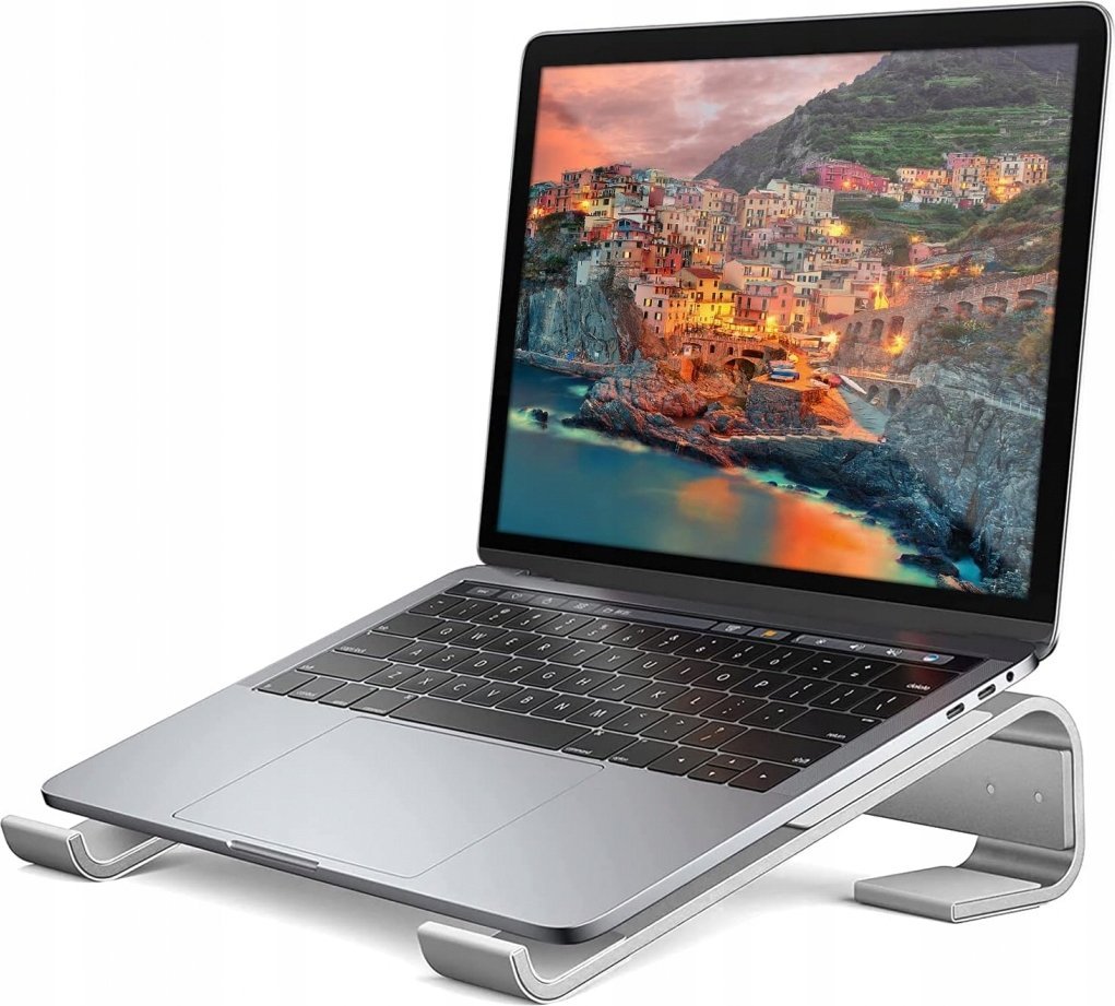 Сталак за лаптоп Арт P22, метален, 10-17\", сребрен