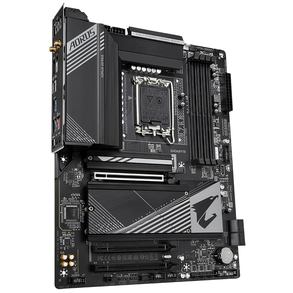 Pllakë amë Gigabyte B760 AORUS ELITE AX DDR4, ATX, LGA 1700, me WiFi