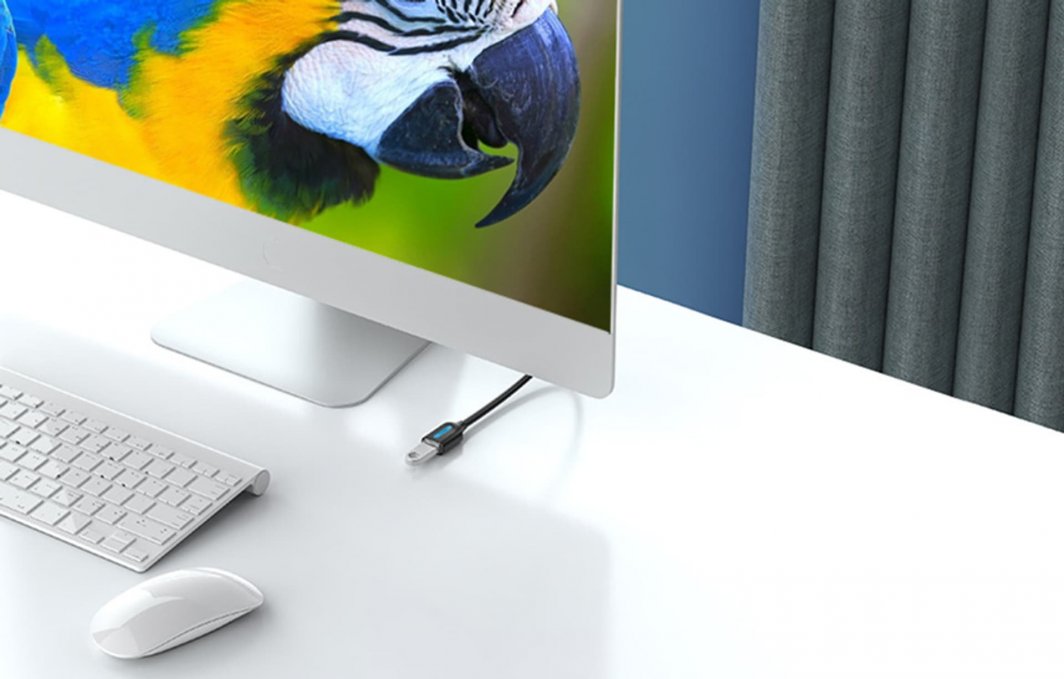 Kabllo zgjatues USB Vention CBHBD, USB A në USB A, 0.5 m, USB 3.0, i zi