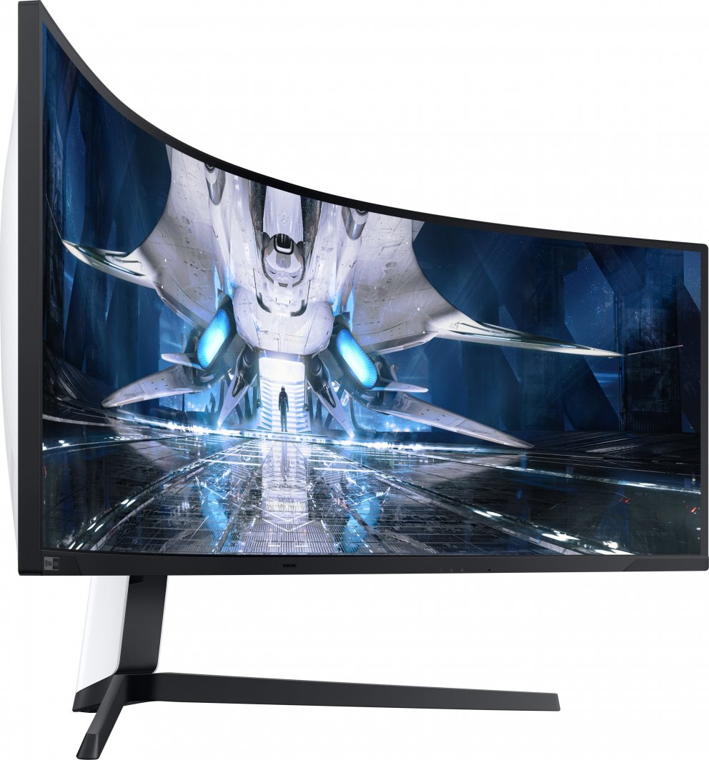 Monitor Samsung Odyssey G9 NEO, 49" LED, DQHD, i bardhë / zi