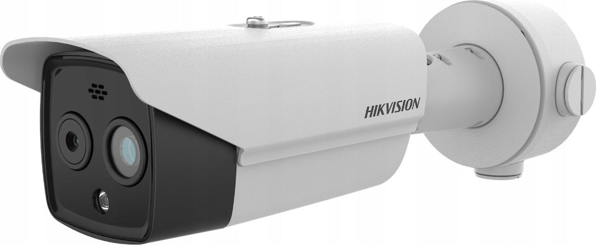 Kamerë sigurie IP Hikvision DS-2TD2628-10/QA, termale dhe optike, për ambiente të jashtme, e bardhë