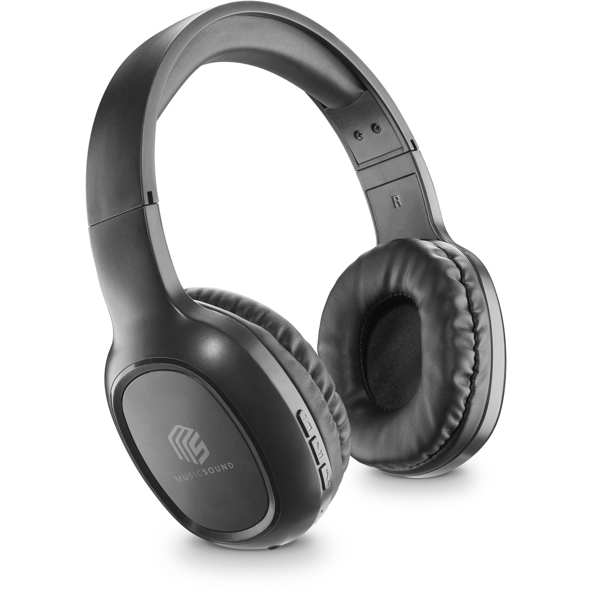 Kufje Cellularline Music Sound Basic BTHEADBBASICMSK, wireless, të zeza