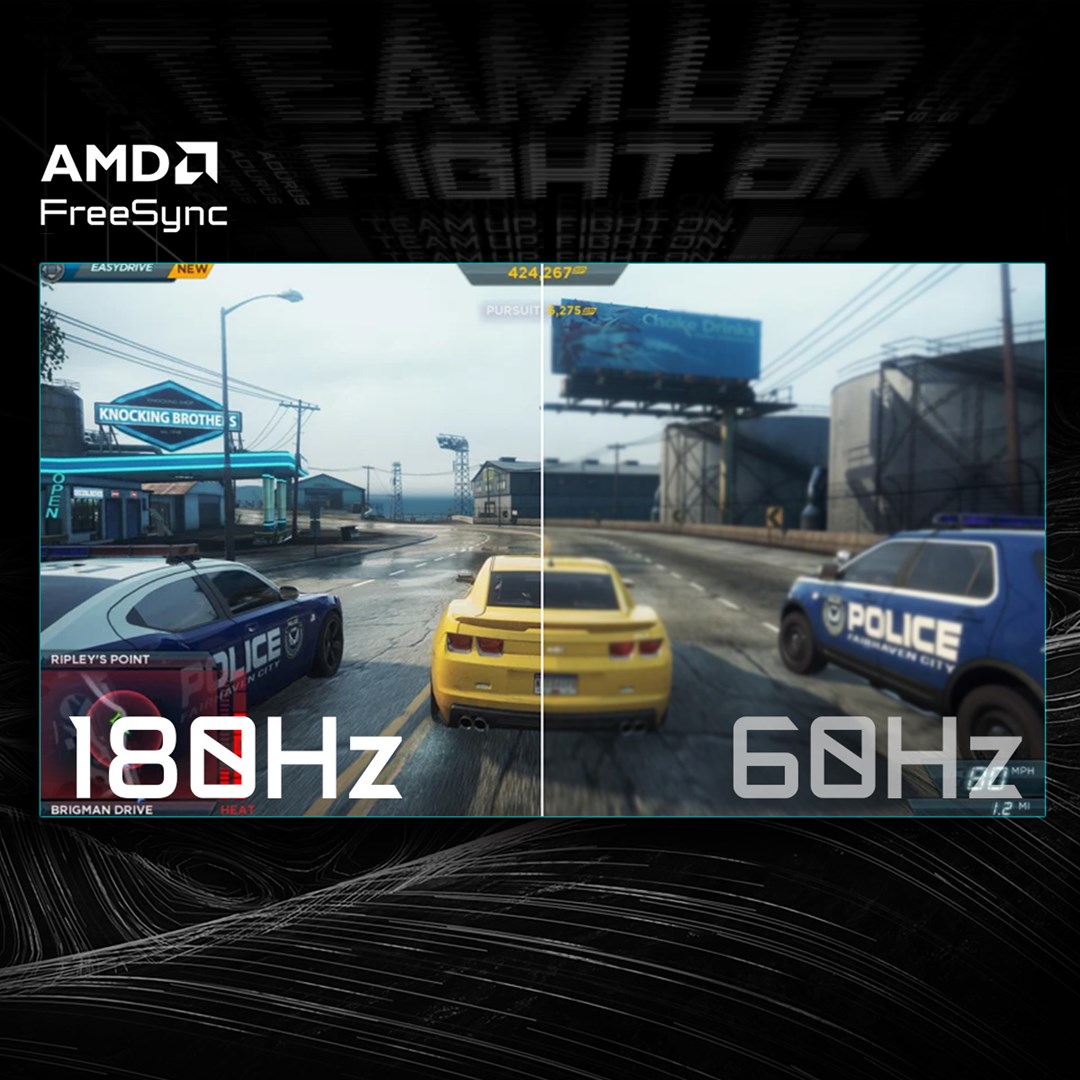 GIGABYTE GS27QCA монитор, 27", 2560 × 1440 (QHD), 180 Hz, 1 ms, црн