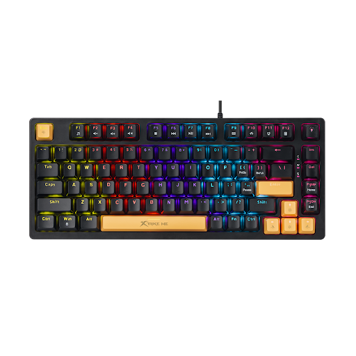 XTRIKE ME GK-996 Mechanical Wired Keyboard TKL Black