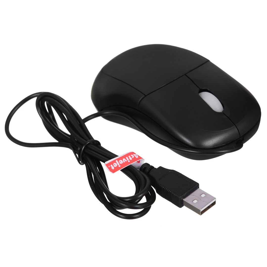 Maus Activejet AMY-304W, USB, 1600 DPI, i zi